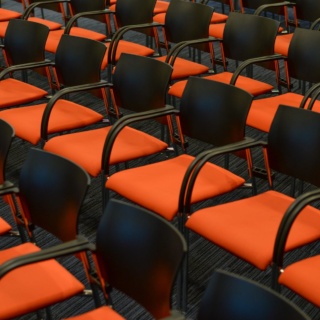 Seats Orange Congress Empty 722708