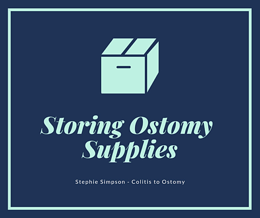 Storing Ostomy Supplies